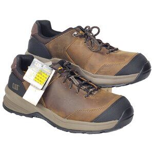 Caterpillar Streamline 2.0 size 10 Real Leather Work Shoe Boot CAT Composite Toe